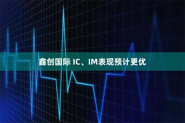 鑫创国际 IC、IM表现预计更优