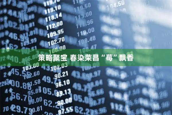策略聚宝 春染荣昌“莓”飘香